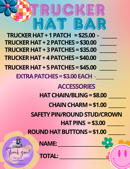 Trucker Hat Bar - Mamacita needs a Margarita