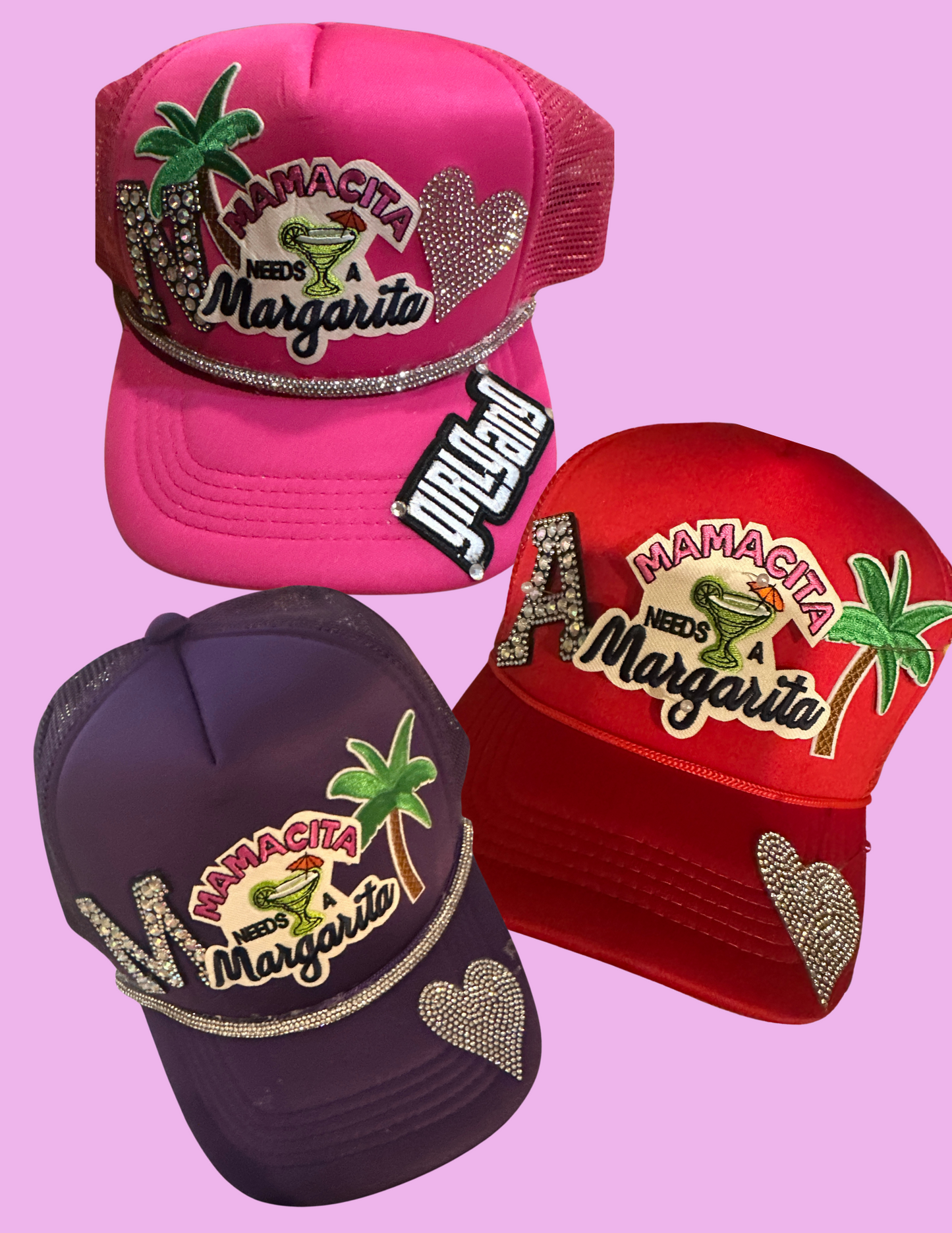 Trucker Hat Bar - Mamacita needs a Margarita