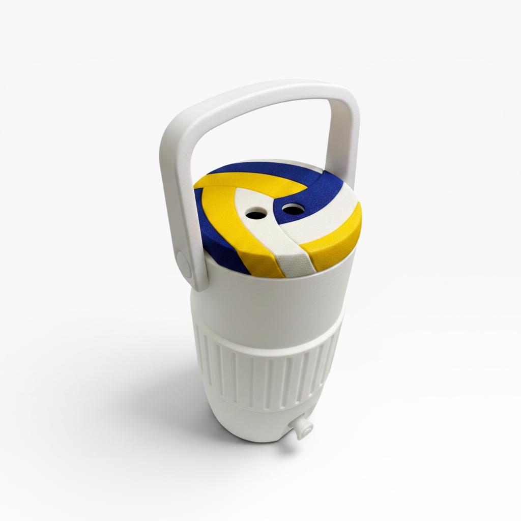 Volleyball Jug - White