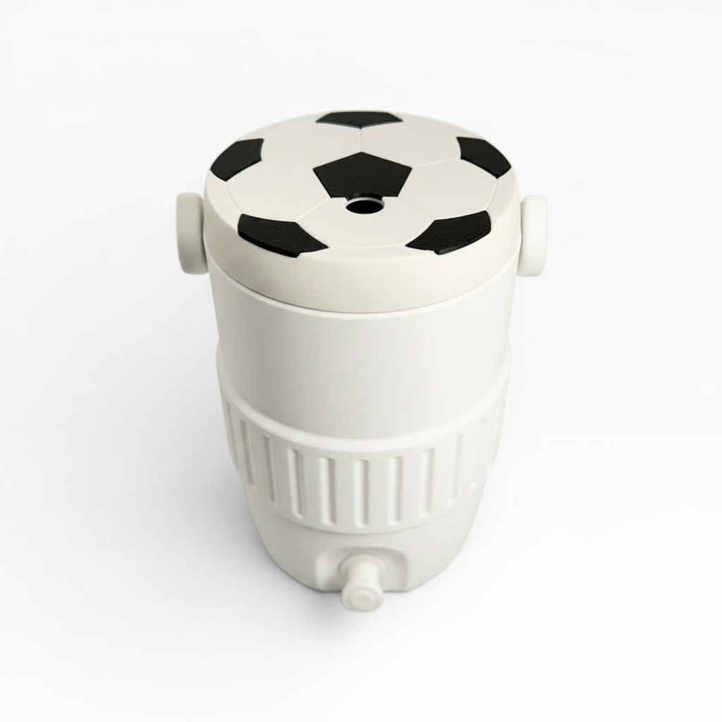 Soccer Jug Can Cooler – Soccer Ball Can Holder, 12oz Can Cooler