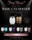Basic Can Holder 12-Ounce Wine Tumbler – available in multiple color options