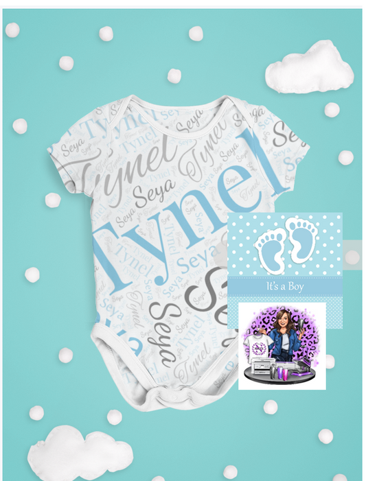 Sublimation Baby Onesie - Personalized